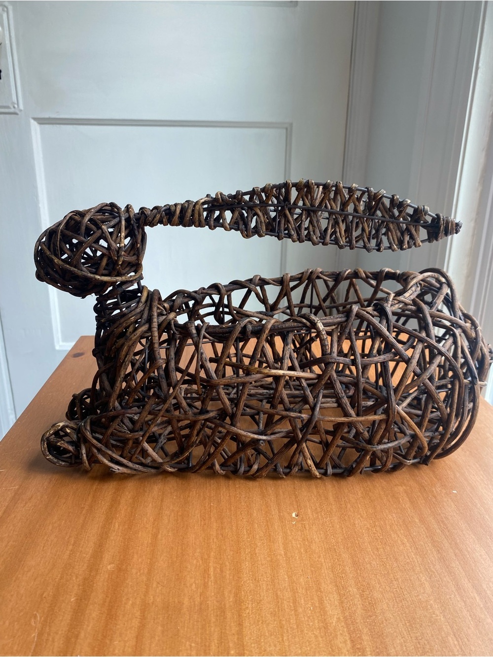Pier One Wicker Rabbit Basket - Picture 3 of 6